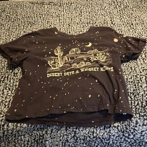 Electric Family Desert Nights Kids T-Shirt - Brown